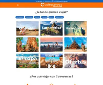 Colreservas.net(Colreservas Agencia de viajes) Screenshot