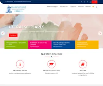 Colsantacruz.es(Som Cooperativa) Screenshot