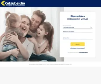 Colsubsidioenlinea.com(Colsubsidioenlinea) Screenshot