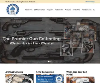Coltcollectors.org(The Premier Gun Collecting Website in the World) Screenshot
