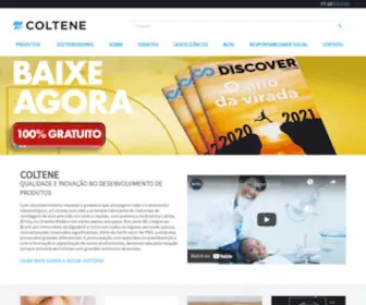 Coltene.com.br(Coltene brasil) Screenshot