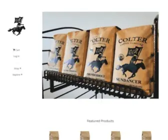 Coltercoffee.com(Colter Coffee Roasting) Screenshot