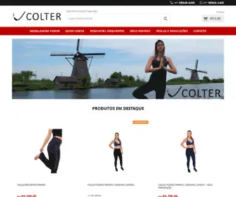 Colter.com.br(Colter Power utiliza um tecido Emana®) Screenshot
