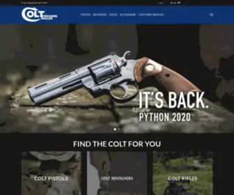 Coltfirearmsdealer.com(Buy Colt Guns Online) Screenshot