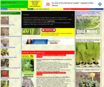 Coltivarelorto.it(Home pagina di Coltivare l'orto) Screenshot