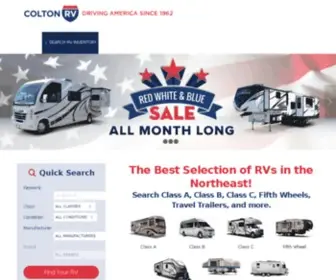 Coltonrv.com(Colton RV in NY) Screenshot