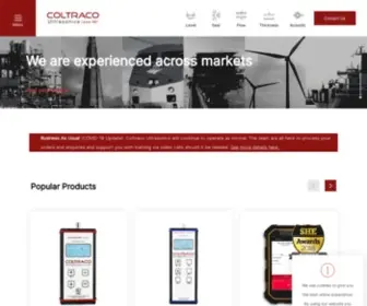 Coltraco.com(Discover award) Screenshot