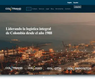Coltrans.com.co(Coltrans) Screenshot