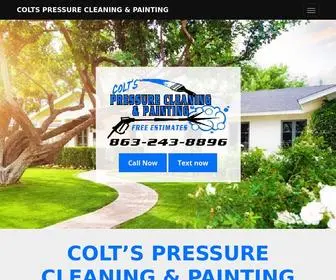 Coltspressurecleaning.com(Pressure Washing In Lake Placid FL) Screenshot