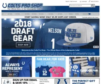 Coltsproshop.com(Indianapolis colts) Screenshot