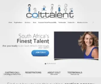 Colttalent.com(Colt Talent) Screenshot