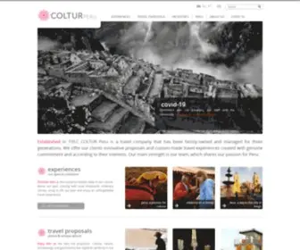 Colturperu.com(Live Peru) Screenshot