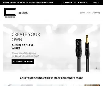 Colubercable.com(Coluber Cable) Screenshot