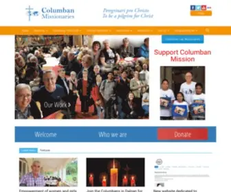 Columbans.ie(Columban Missionaries) Screenshot