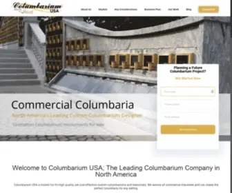 Columbariumusa.com(Columbarium Company USA) Screenshot