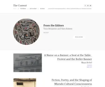 Columbia-Current.org(The Current) Screenshot