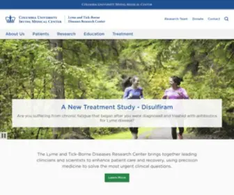 Columbia-Lyme.org(Lyme Disease) Screenshot