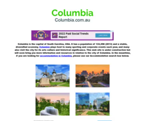 Columbia.com.au(Columbia Sportswear) Screenshot
