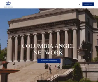 Columbiaangelnetwork.com(Columbia Angel Network) Screenshot