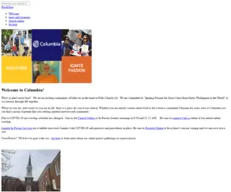 Columbiabaptist.org(Columbia Baptist Church) Screenshot