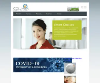 Columbiabenefitsolutions.com(Columbia Benefit Solutions) Screenshot