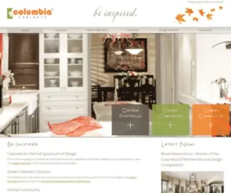 Columbiacabinets.com(Columbia Cabinets) Screenshot