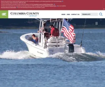 Columbiacountyga.gov(Columbia County) Screenshot