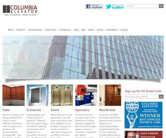 Columbiaelevator.com(Columbia Elevator) Screenshot