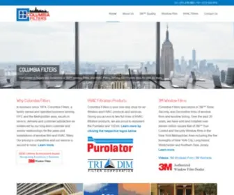 Columbiafiltersusa.com(Columbia Filters) Screenshot