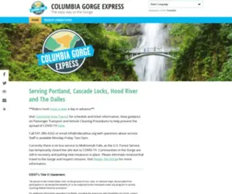 Columbiagorgeexpress.com(Microsoft Azure Web App) Screenshot