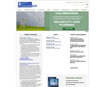 Columbiagrid.org(ColumbiaGrid) Screenshot