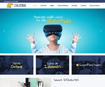 Columbiaidiomas.com.br(Início) Screenshot