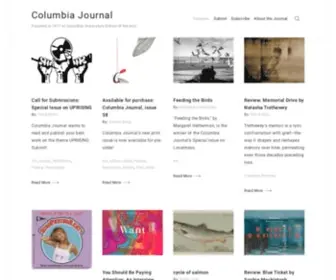 Columbiajournal.org(Columbia Journal) Screenshot