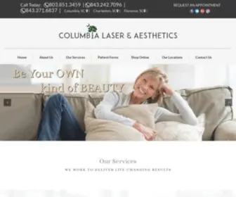 Columbialac.com(Skin Care) Screenshot