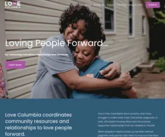 Columbialoveinc.org(Welcome) Screenshot