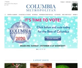 Columbiametro.com(Columbia Metropolitan Magazine) Screenshot