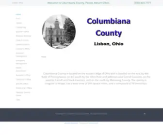 Columbianacounty.org(Columbianacounty) Screenshot