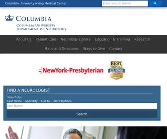 Columbianeurology.org(Neurology at columbia university irving medical center in new york city) Screenshot