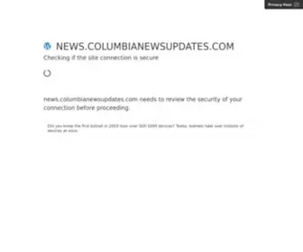 Columbianewsupdates.com(Columbia News Updates) Screenshot