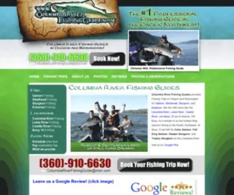 Columbiariverfishingguide.com(Columbia River Fishing Guides in Washington & Oregon) Screenshot