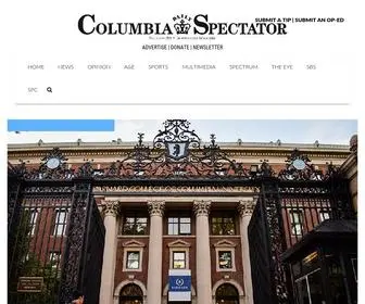 Columbiaspectator.com(Columbia Daily Spectator) Screenshot