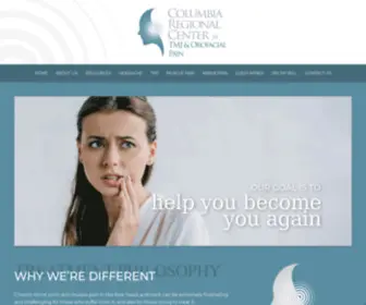 Columbiatmjandpain.com(Sleep Apnea and TMJ Solutions in Richland) Screenshot