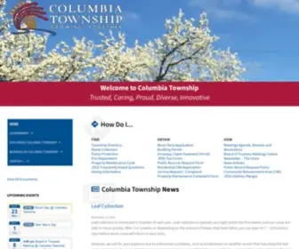 Columbiatwp.org(Growing Together) Screenshot