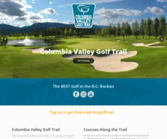 Columbiavalleygolftrail.com(Columbia Valley Golf Trail) Screenshot