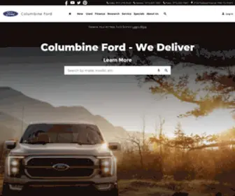 Columbinefordinc.com(Columbine Ford) Screenshot