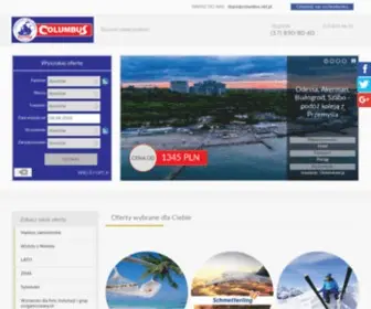 Columbus.net.pl(Wycieczki na zamówienie) Screenshot