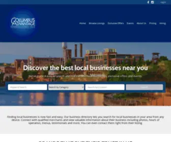 Columbusadvantage.com(Columbus AdVantage) Screenshot