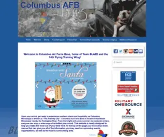 Columbusafbliving.com(Columbus AFB Living) Screenshot