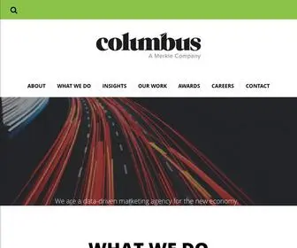 Columbusagency.com(Data Driven Marketing Agency) Screenshot