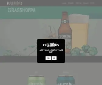 Columbusbrewing.com(Columbus Brewing Company) Screenshot